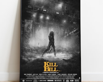 ヴィンテージ映画『キル・ビル Vol.1』ポスター、ユマ・サーマン