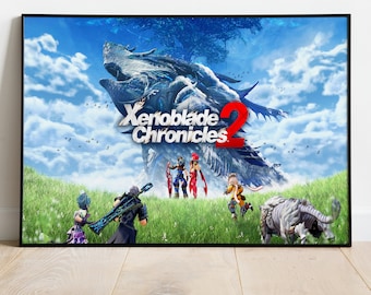 Xenoblade Chronicles Definitive Edition Poster - Etsy Israel