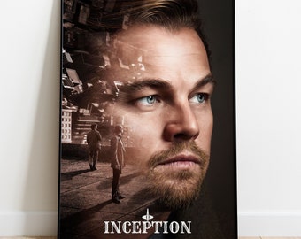 Inception Canvas Poster, Dom Cobb Print, Movie Wall Art - Etsy