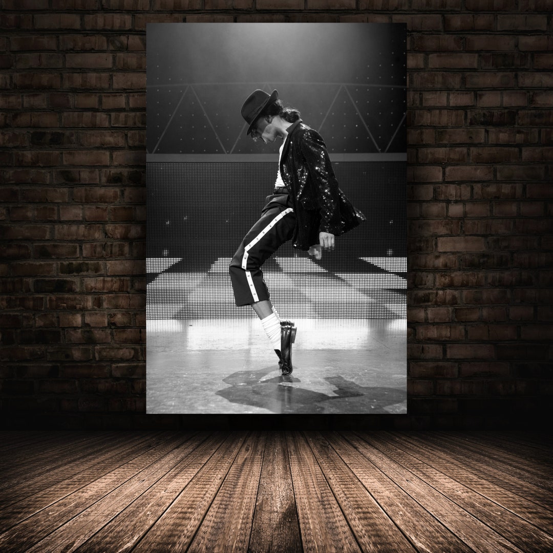 Michael Jackson Poster Black And White Wall Art Vintage Rolled Canvas michael-jackson-poster-black-and-white-wall-art-vintage-rolled-canvas