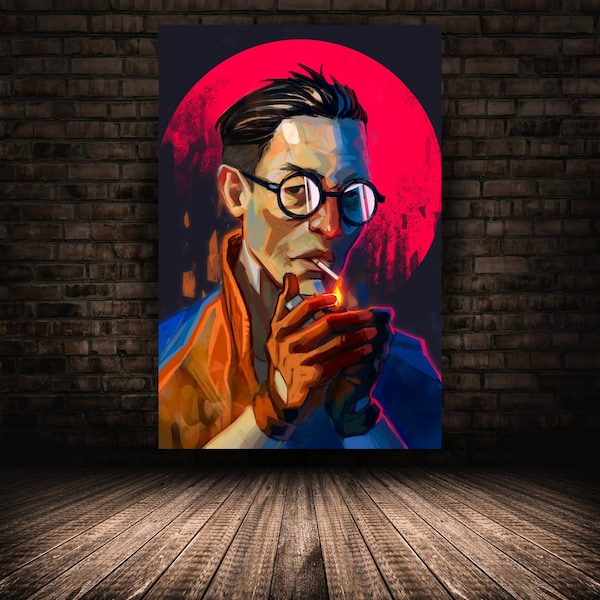 Disco Elysium Wall Art Etsy