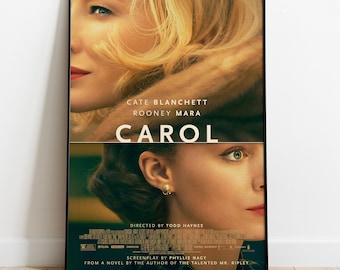 Carol Poster, Movie Print, Wall Art, Gift for Film Fans - Etsy