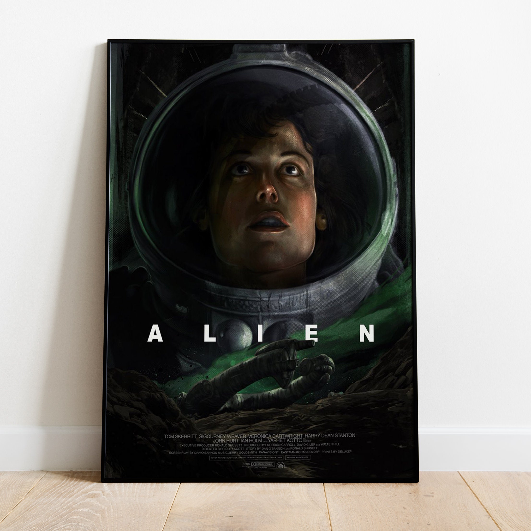 Alien Poster, Movie Print, Wall Art, Gift for Film Fans #2 - Etsy