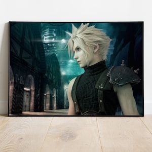 Final Fantasy Poster, Game Print, Wall Art, Gift for Gamers #3