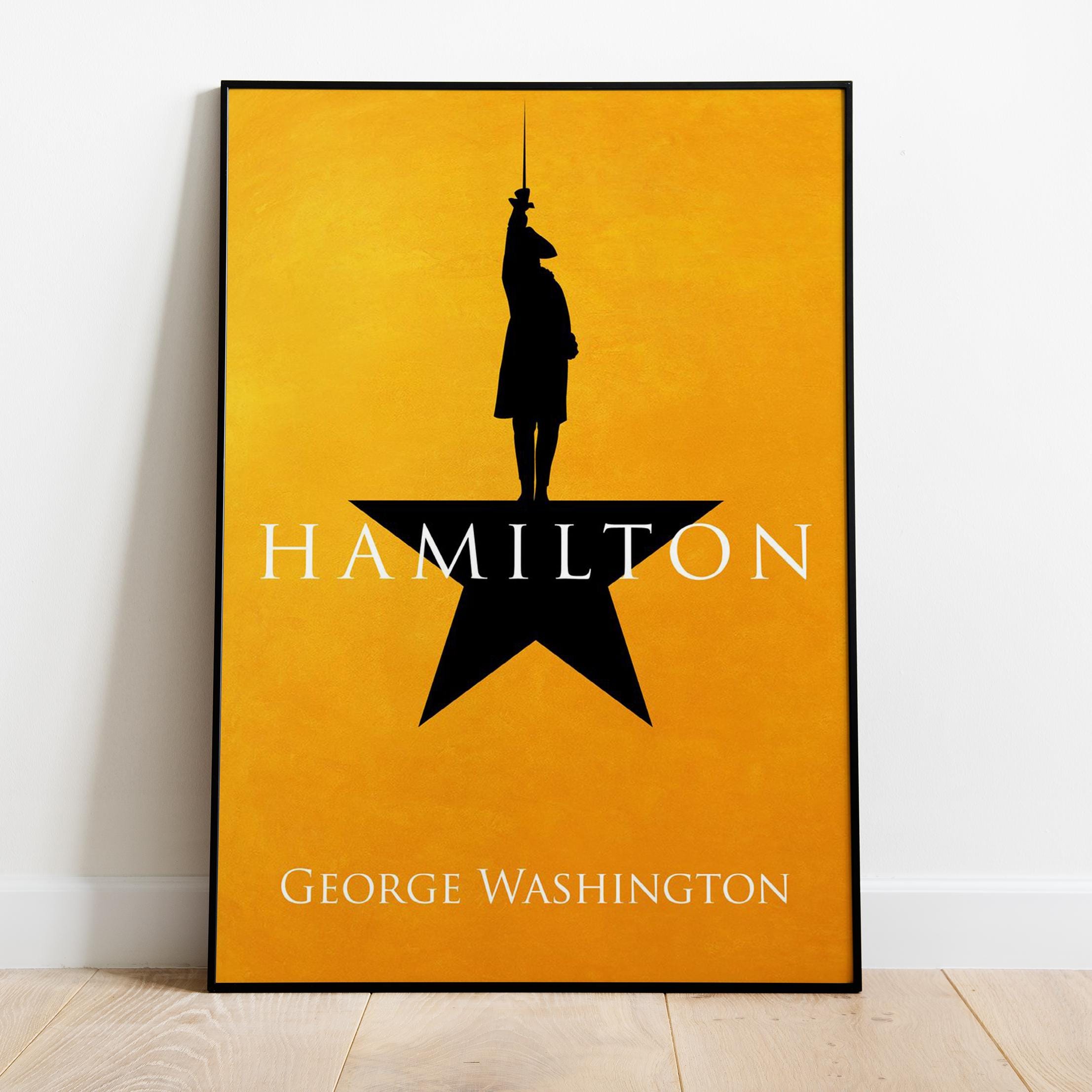 Hamilton an American Musical Poster, Movie Print, Wall Art, Gift for ...