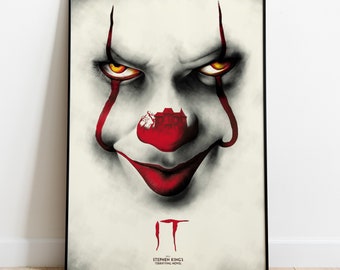 Locandina di It, stampa del film, decorazione da parete, regalo per gli appassionati di cinema