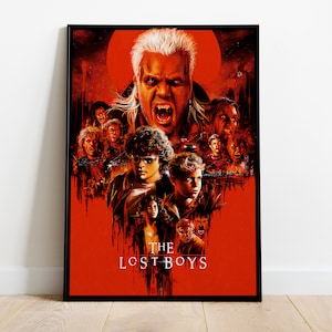 The Lost Boys Poster, Movie Print, Wall Art, Gift for Film Fans #2