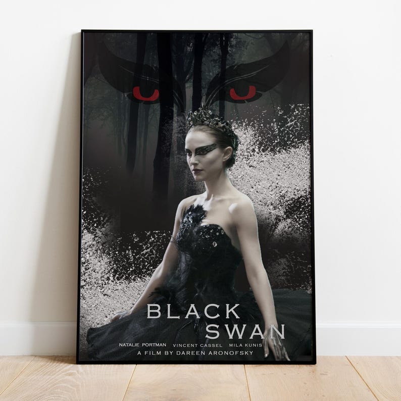 Black Swan Poster, Movie Print, Wall Art, Gift for Film Fans - Etsy