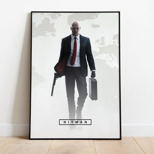 在庫処分 激安 ヒットマン特大 ポスター 92cm×61cm ポスター