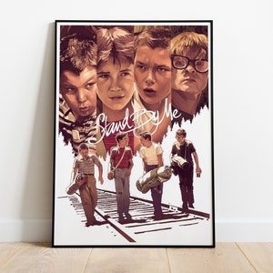 Stand by Me Poster, Movie Print, Wall Art, Gift for Film Fans