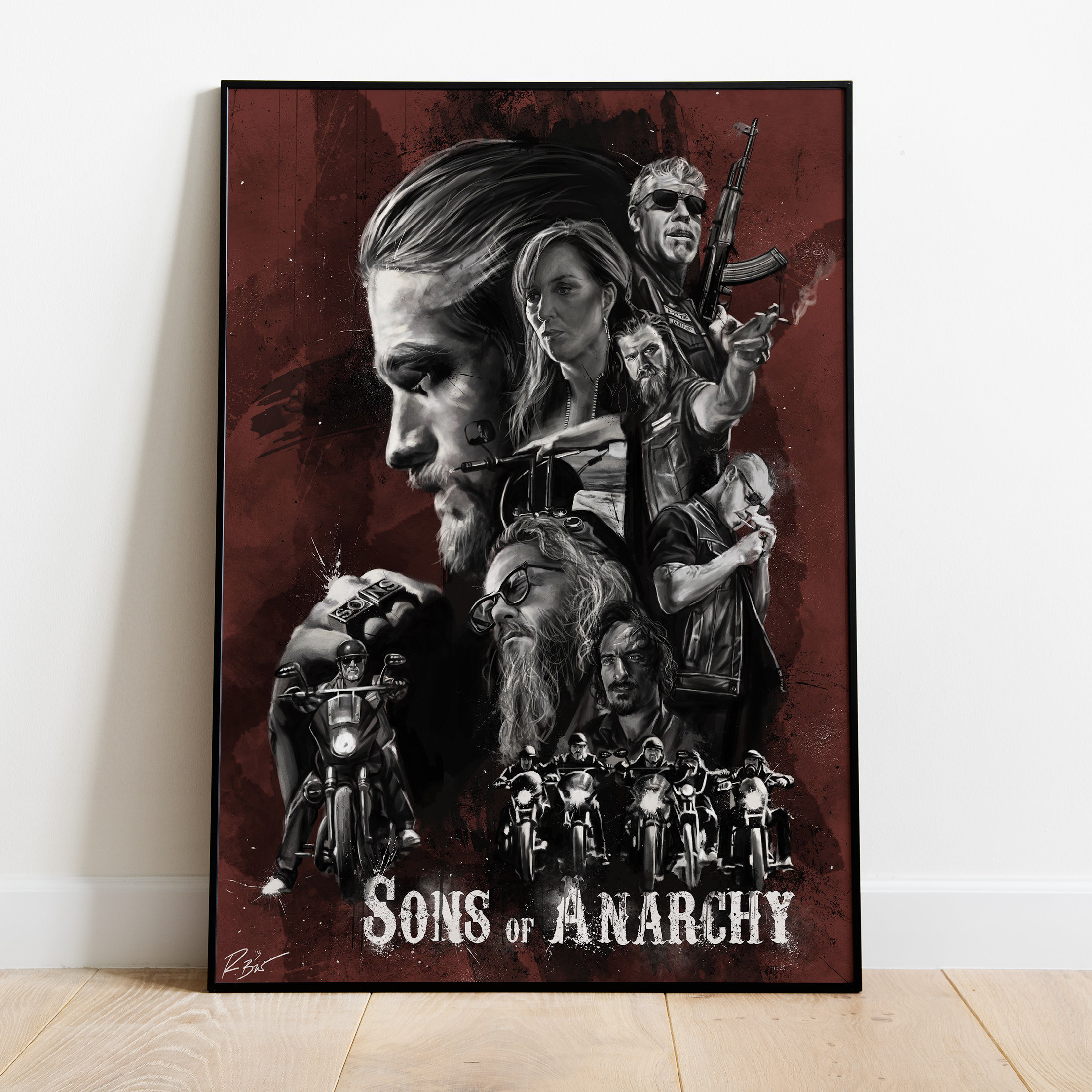 Sons of Anarchy Poster - Etsy