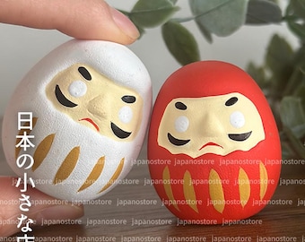 Mini Daruma | Cute Daruma | Thoughtful Gift | Make a Wish | Japanese Christmas Stocking Filler | Thank You Gift | Good Luck Charm