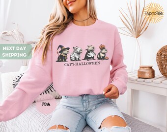 Capibara Halloween-sweater: griezelig seizoen knaagdiercadeau