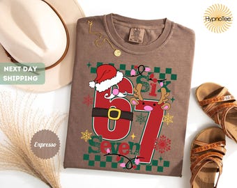 Comfort Colors 67 Weihnachten T-Shirt, lustiges Meme Urlaub T-Shirt