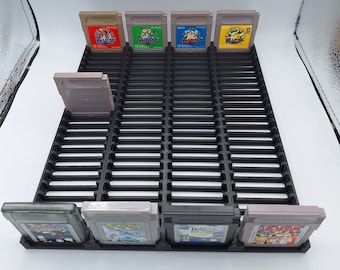 100-Slot Game Boy Cartridge Holder: 3D Printed GB, GBC, GBA Storage