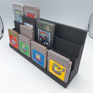 3D Printed GBA Cartridge Display Stand: Holds 9 or 16 Games - Etsy