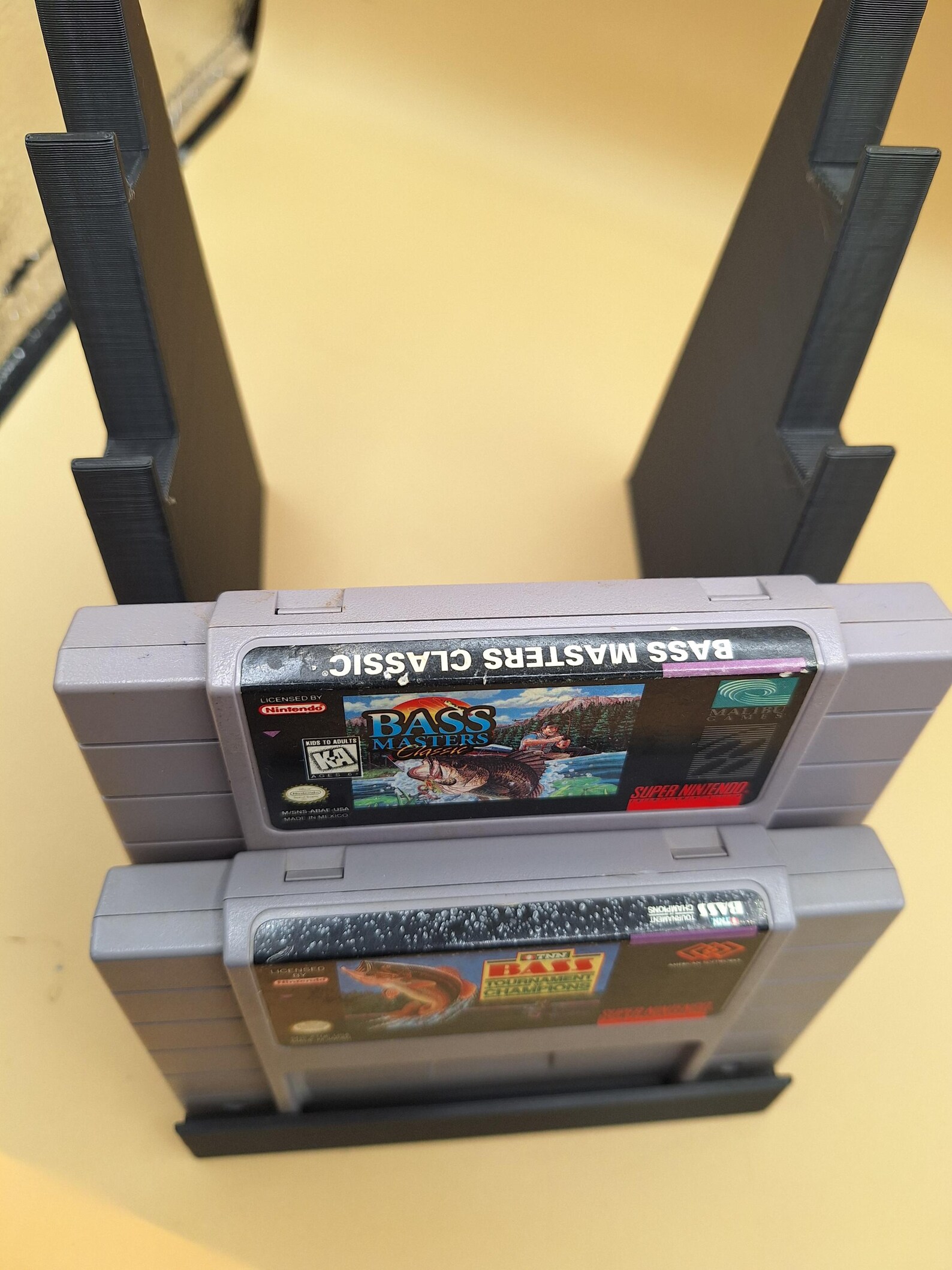 3D Printed SNES Game Cartridge Display Stand - Tiered - Etsy