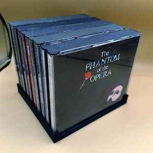 CD / PS1 Multi Disc Case Storage Tray in 5, 10, or 15 Slots, 3D Printed