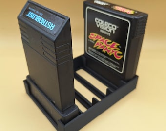 Atari 2600, 7800, ColecoVision Cartridge Storage Tray 5, 10, 20 slots 3D Printed