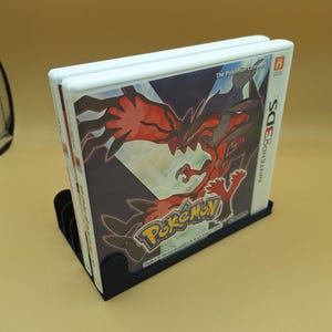 3DS Game Case Organizer Tray, 5, 10, or 15 Slots, 3D Printed, Rounded Stabilizers