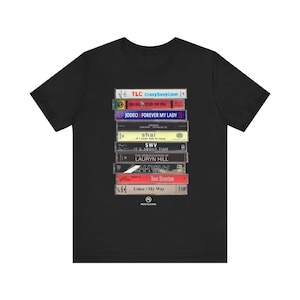 90&#39;s R&B Cassette Tape Tee (Unisex)