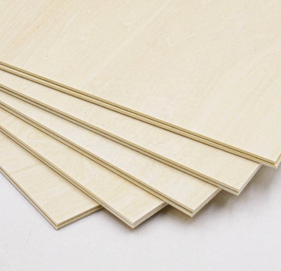 12x24 3mm Basswood 10 Pack 