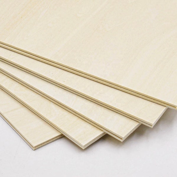 12”x24” 3mm Basswood Packs