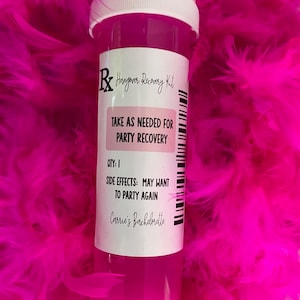 Pill Bottle Hangover kit: Emergency kits for every situation!
