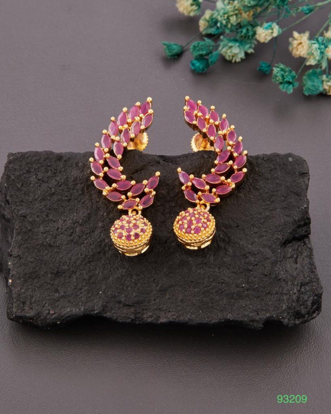 Jumkha Gold Jhumka Golden Jhumka Indian Jhumka Small Jhumka Etsy