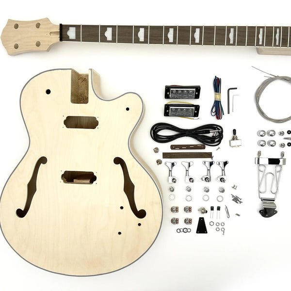 Kit para construir tu propio bajo estilo HB