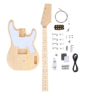 50 Style Build Your Own Bass Guitar Kit