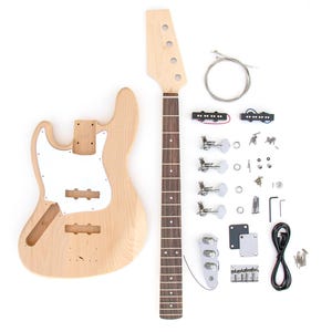 JB Style Left Hand Build Your Own Bass Guitar Kit