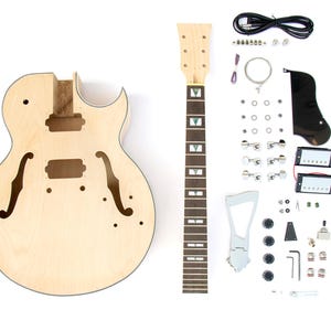 HB2 Hollow Body Style Build Your Own Guitar Kit