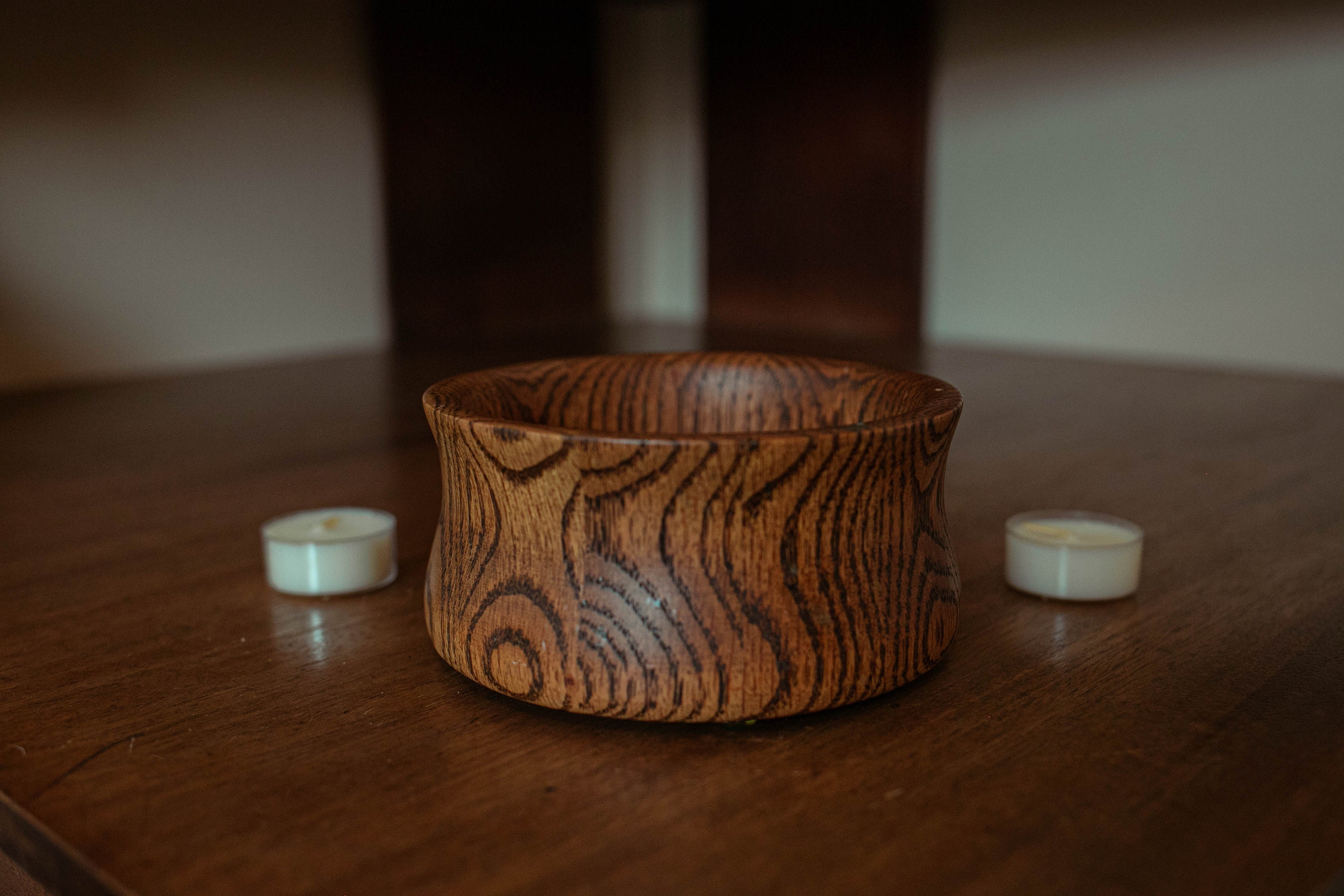 英国ヴィンテージANDREW BARCLプレート Vintage Zebra Wood Bowl - Etsy