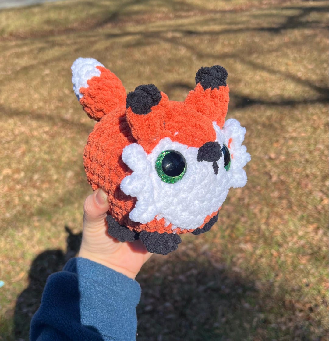 Crochet Fox Plushie | Stuffed Animal | Handmade | Amigurumi | - Etsy