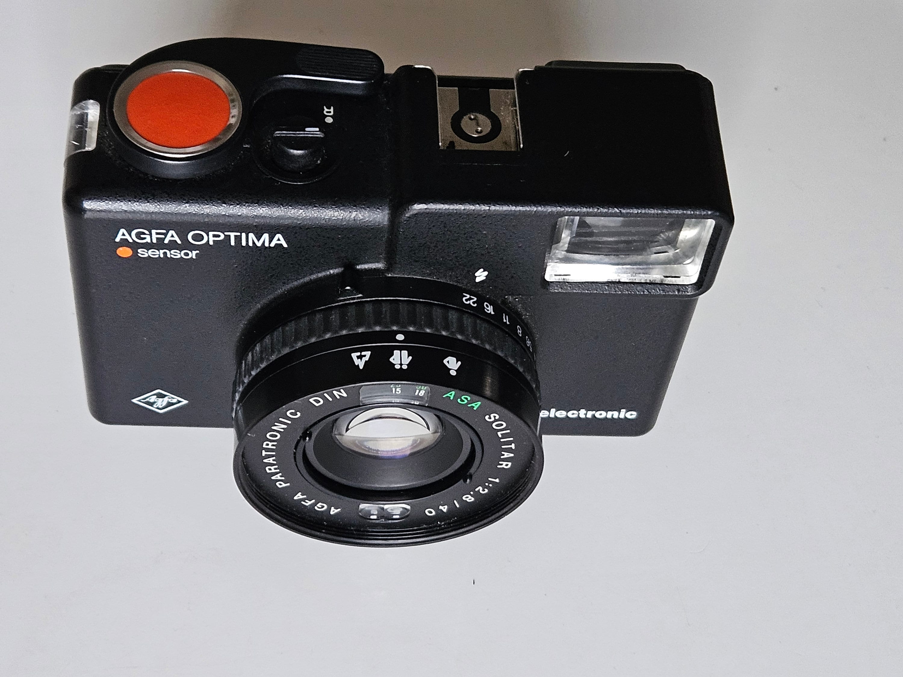 AGFA OPTIMA sensor オプティマ SOLITAR 2.8/40 Vintace Agfa Optima Sensor Electronic Camera - Solitar 2.8