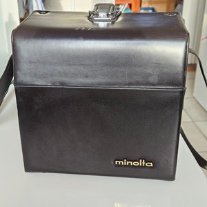 Borsa per fotocamera in similpelle, borsa fotografica, custodia per fotocamere reflex vintage Minolta SLR x700 SRT 101 SRT303 XD7