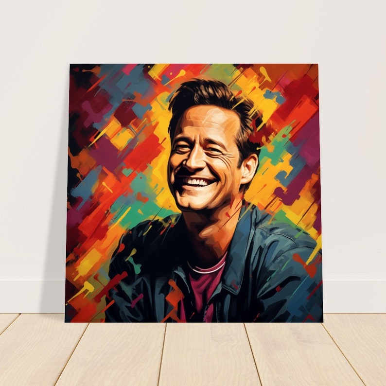 Matthew Perry Pop Art Poster - Etsy