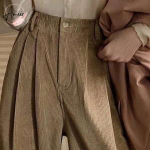 Women's Wide Leg Pants | Academia Clothing | Soft Trousers Fashion | Casual Streetwear