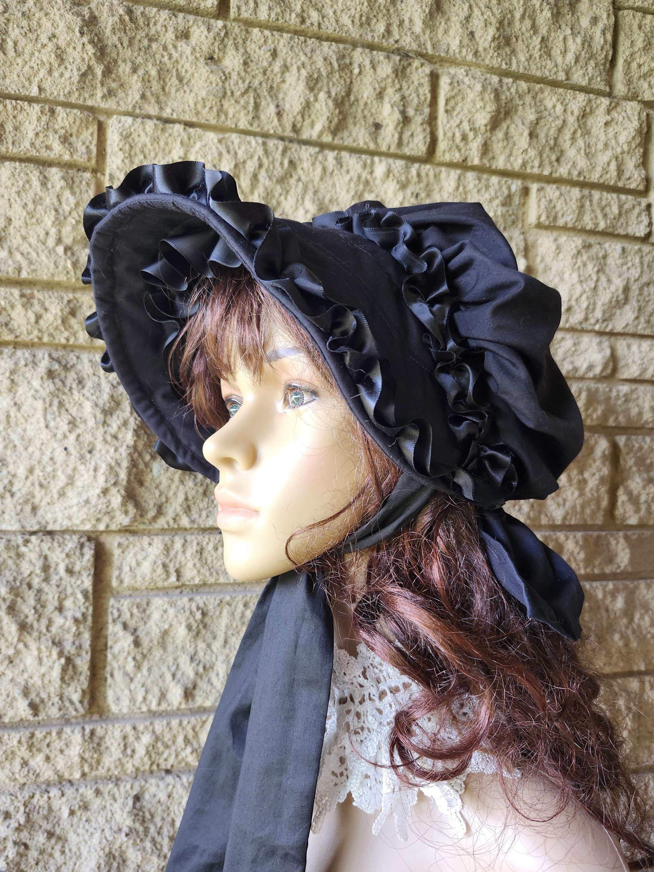 Antique Mourning Bonnet - Etsy