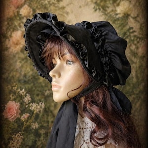 Civil War Mourning Bonnet - Etsy display picture 1
