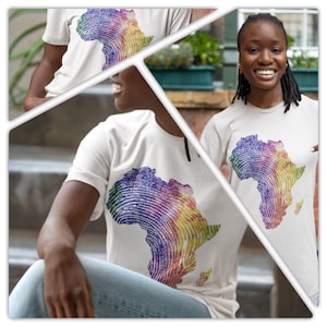 Juneteenth TShirt, Black Lives Matters T-Shirt, Afrikanisches Shirt, Schwarzes Geschichts-Shirt, Gleichheits-Shirt, Schwarzes Pride T-Shirt, Karte von Afrika