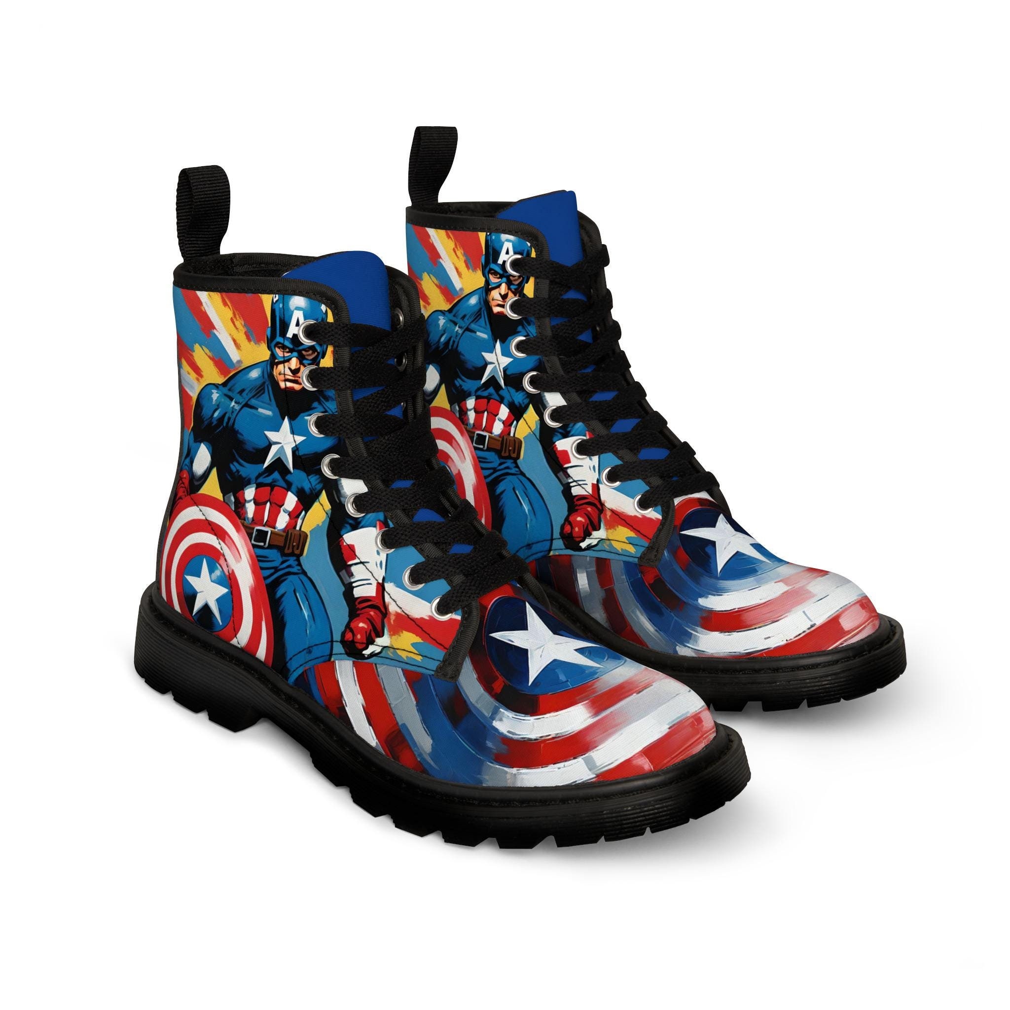 Captain america boots for kids hot sale