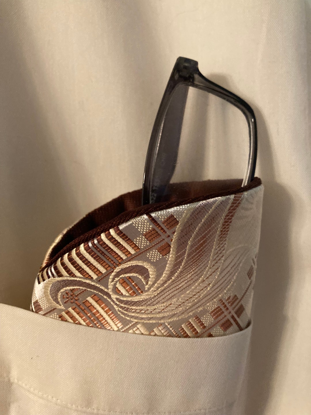 Men's Pocket Eyeglass Case Etsy