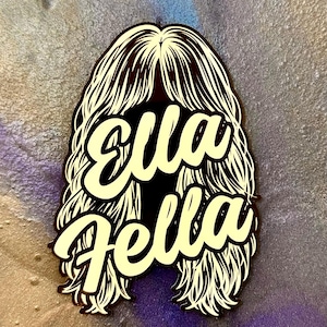 Ella Fella dekal/klistermärke