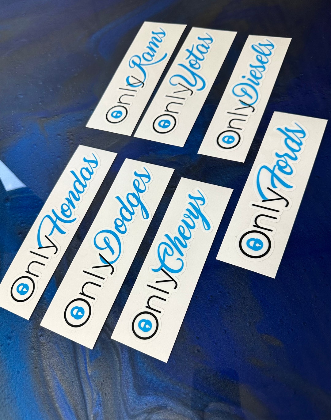 Car Brand Decal, 3M Air Release Vinyl - Etsy