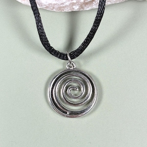 Spiral Y2K Protection necklace 21st birthday gift 30th birthday gift friendship necklace and evil eye necklace