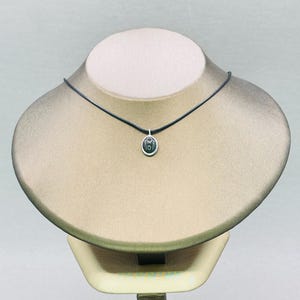 Moss Agate Evil Eye Necklace -16th birthday, 21st birthday