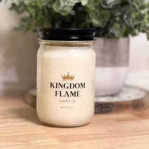 Frankincense & Myrhh Soy Wax Candle
