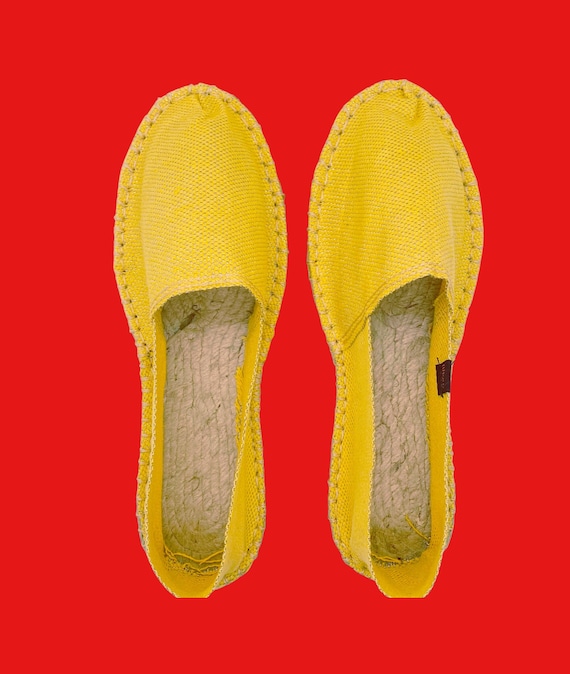 Espadrilles Unisex- Yellow and Shine - Etsy